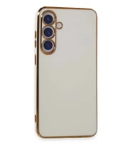 Durukar® Samsung Galaxy S24 Plus Kılıf Volet Silikon - Beyaz