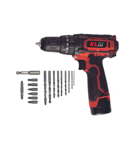 KLPRO Kleco Ke2220dm 12v/2ah. Tek Akülü Li-ion Şarjlı Darbeli Matkap (Sarı)