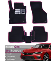 Honda Civic FE (2022-2025) Uyumlu EVA Paspas Tam Set – Birebir Uyum,Araca Özel Tasarım,Kolay Montaj
