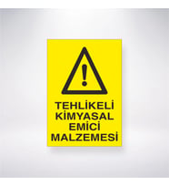 Tehlikeli Kimyasal Emici Malzemeler