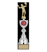 ODAK KUPA - Figürlü Kupalar - Voleybol Kadın Figürlü Kupalar FG-035 A - 43 cm
