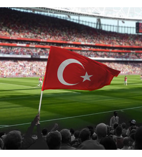 Sopalı Türk Bayrağı 70x105 Yüksek Kalite Çift Tarafllı Fabrikasyon Baskı Alpaka kumaş