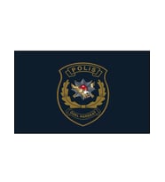 Masa Üstü Polis Özel Harekat Bayrağı 15x23cm Masa Bayrağı