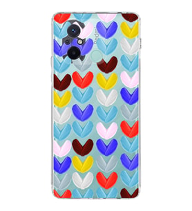 PrintiFy Xiaomi Redmi 12C ile Uyumlu 1mm Slim Fit Water Color 1 Baskılı Şeffaf  Kılıf