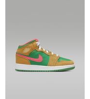 Nike Air Jordan 1 Mid SE DX4365-700 Watermelon Unisex Sneaker (Çok Renkli)