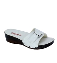 Trendyshose 16904 Kadın Anatomıc Taban Mineli Günlük Terlik (Bej)
