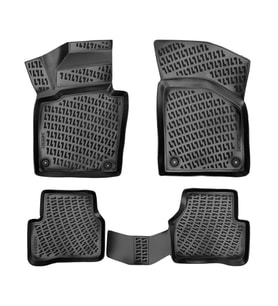 Rizline 3D Oto Paspas Siyah Renk Volkswagen Tiguan 2007 - 2017 ile uyumlu