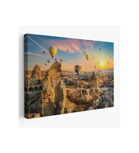 Göreme Kapadokya Manzarası Duvar Tablosu-1245