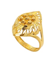 Cigold Taşsız Yüzük 22 Ayar Altın 3.87 Gr OA-C11601027843 (SARI-TABA)