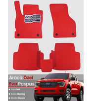 FORD RANGER (2022-2024) Uyumlu EVA Paspas Tam Set–Araca Özel,Su Geçirmez,Kolay Montaj