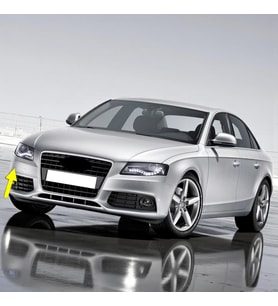 Audi A4 2009-2012 Sağ Ön Far Yıkama Pompası Jeti 8K0955102B