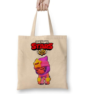 Sandy Brawl Stars Bez Çanta Uzun Saplı