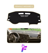 RENAULT Megane 4 Araca Özel Torpido Örtüsü Ön Göğüs Kılıfı Tam Koruma Oto Aksesuar A61