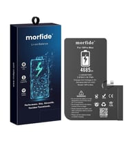 Apple iPhone 16 Pro Max Uyumlu 4685mAh Yüksek Kapasiteli Batarya - Gelişmiş Akıllı Chip - Pil Sağlığı Destekli - Morfide M-Max