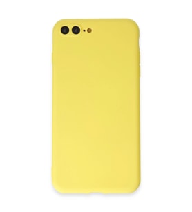 Apple İphone 7 Plus Kılıf First Silikon - Sarı