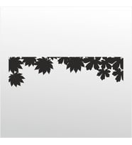 Folyo Sticker Yaprak Deseni 40cm Uzunluk (Karışık)