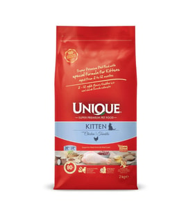 Unique Kitten Tavuklu Yavru Kedi Maması 2 kg