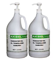 AKBEL ENDÜSTRİYEL EL TEMİZLEME SABUNU  2.5 KG (PARTİKÜLSÜZ) 2'Lİ