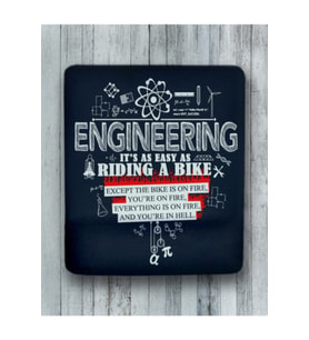 Mühendis Bilek Destekli Mouse Pad