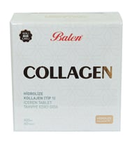 Balen Collagen Hidrolize Kollajen Tip1 Kolajen 800Mg x 60 Tablet
