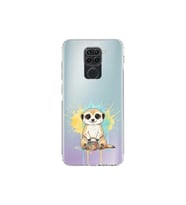 Redmi Note 9 ile Uyumlu Splash Mirket Tasarımlı Şeffaf Silikon Kılıf