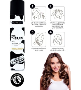Morfose Kuru Şampuan Milk Therapy 200 Ml
