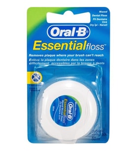 Oral-B Mumlu Diş İpi Essential Floss Naneli 50 m - İthal