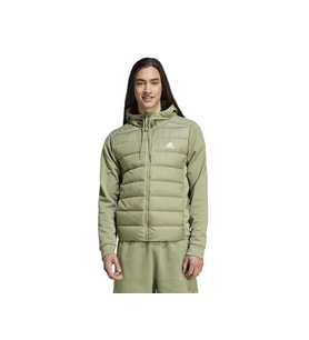 adidas Ess Dwn Hyb J Erkek Günlük Mont IX8915 Yeşil
