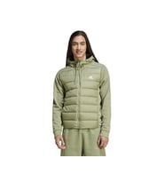 adidas Ess Dwn Hyb J Erkek Günlük Mont IX8915 Yeşil