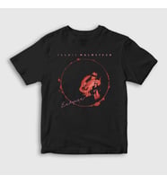 Presmono Unisex Çocuk Siyah Eclipse Gitarist Yngwie Malmsteen T-Shirt 527039tt