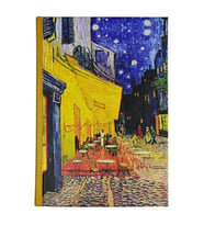DEFFTER ART OF WORLD / VAN GOGH SERT KAPAK A5 ÇİZGİSİZ DEFTER