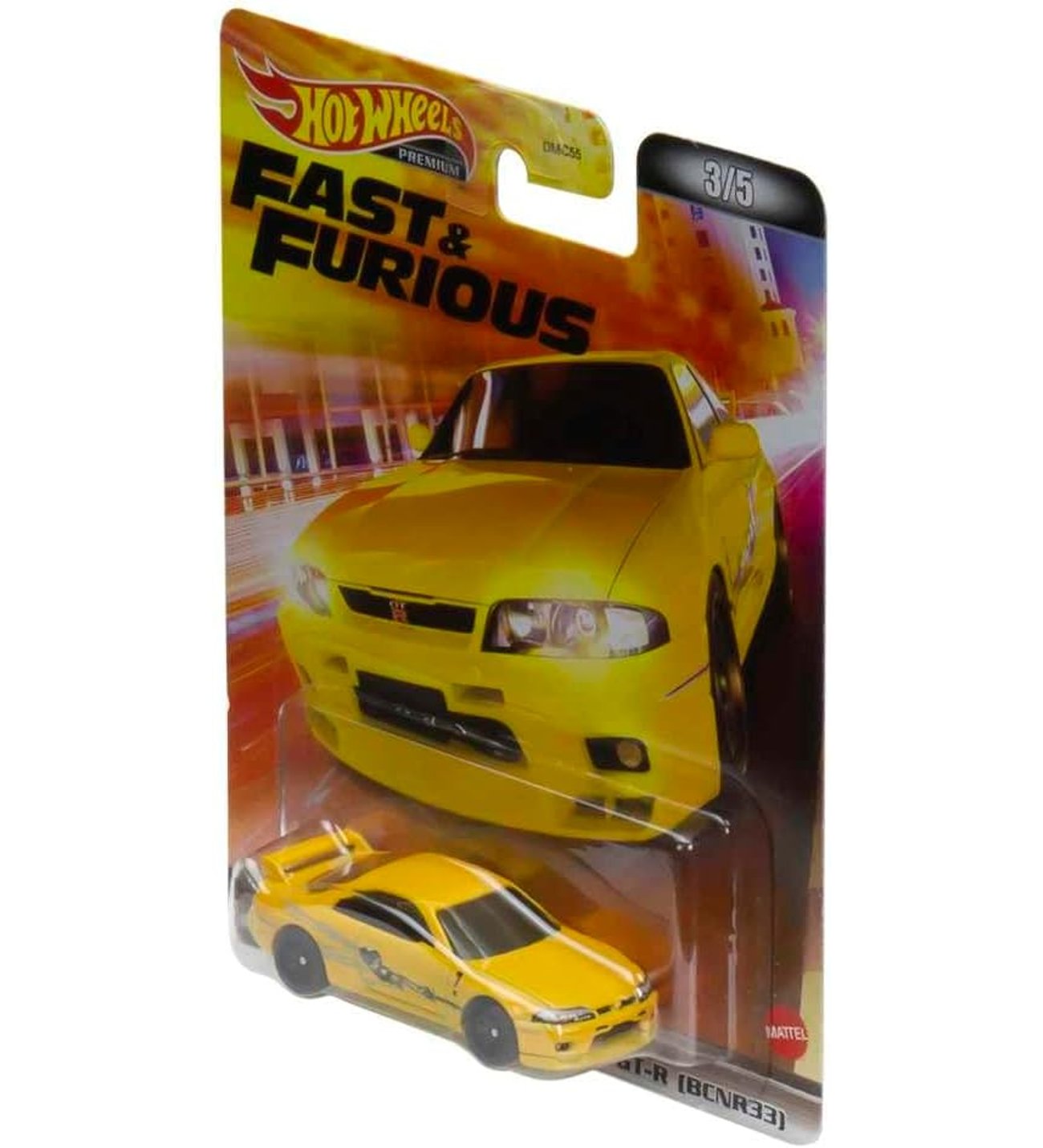 Hot Wheels Retro Eğlence Koleksiyonu, Nissan Skyline Gtr R33 Sarı