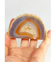 Akik Taşı Koleksiyonluk Kristalize Kütle - 195gram (45774)