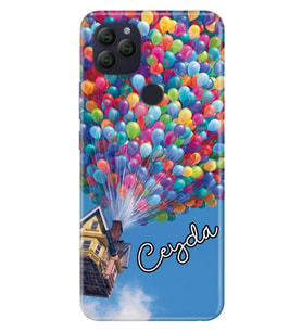 General Mobile ERA 30 50 GM 9 10 20 21 22 23 24 Pro Plus Kılıf İsim Yazılı Kişiye Özel Model-54 (Çok Renkli)