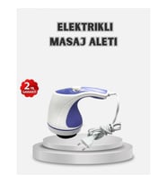 5 Başlıklı Elektrikli Vücut Masaj Aleti – Ayarlanabilir Hızlı 2200–2500 RPM