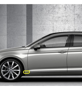 VW Passat B8.5 2020-2023 Sol Ön Çamurluk Alt Kromaj Çıtası 3G0853995D