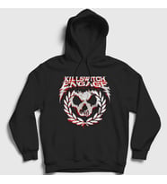 Presmono Unisex Siyah Define Love Metal Killswitch Engage Kapüşonlu Sweatshirt 537141tt