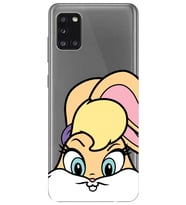 Samsung Galaxy A31 Uyumlu Lola Bunny Desenli Şeffaf Telefon Kılıfı