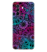 Huawei Nova Y70 Y90 Nova 9 SE  Kılıf Desemli Silikon Colurful Mandala 1667