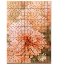 Cakapuzzle Soluk Pembe Renkli Çiçekler Yakın Çekim Puzzle Yapboz MDF (Ahşap) (120 Parça)