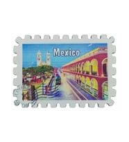 Meksika Temalı Pul Magnet (Karışık)