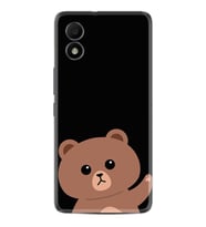 TCL 303 Kılıf Resimli Desenli Silikon Platinium Series Hello Bear 1905