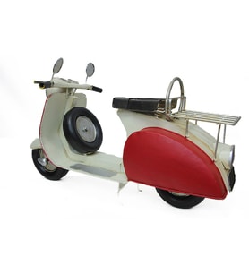 Dekoratif Metal Scooter