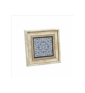 Osmanlı Çinisi Baskılı Taş Tablo 20x20