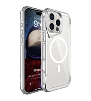 Microsonic Apple iPhone 16 Pro Max Kılıf MagSafe Trex Bumper Şeffaf (Renksiz)
