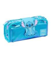 Stitch Şirin Geniş Kapasiteli Çift Fermuarlı Kalem Kutusu