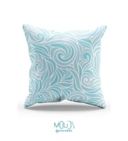 Moud's Çift Tarafı Baskılı Turqua Pattern Desenli Tekli Kırlent Kılıfı