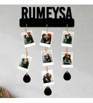 eJOYA Kişiye Özel 7'li Pola Kart & Fotoğraf Askısı 114058