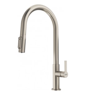 FRANKE MARIS SLIM CLEAR WATER Arıtma Bağlantılı Spiralli Duşlamalı Decor Steel Armatür