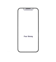 Apple iPhone 13 Pro Max Zore Rika Premium Temperli Cam Ekran Koruyucu (Siyah)